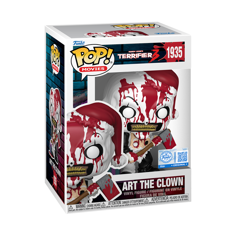 Pop! Movies: Terrifier 3 - Art the Clown (Exc)