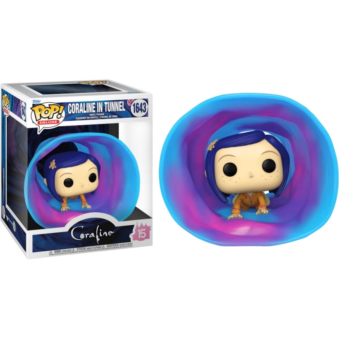 Coraline - Coraline in Tunnel Deluxe Edition Pop! Vinyl Figure