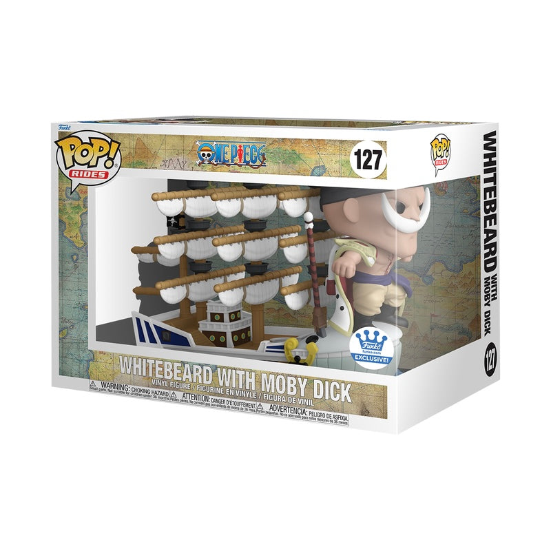 ONE PIECE - POP! RIDES DELUXE WHITEBEARD WITH MOBY DICK