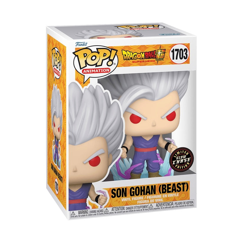 Dragon Ball Super: Super Hero - Son Gohan (Beast) Chase Edition Pop! Vinyl Figure