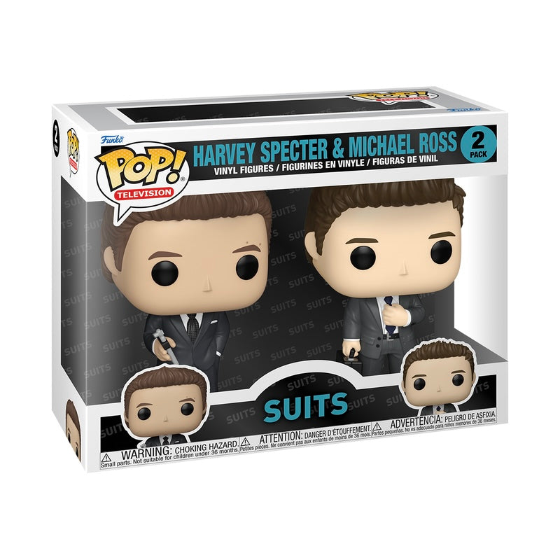 SUITS - - HARVEY SPECTER & MICHAEL ROSS 2-PACK (pre-order)