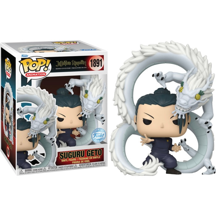 Jujutsu Kaisen - Suguru Geto with Dragon Premium Pop! Vinyl Figure (pre-order)