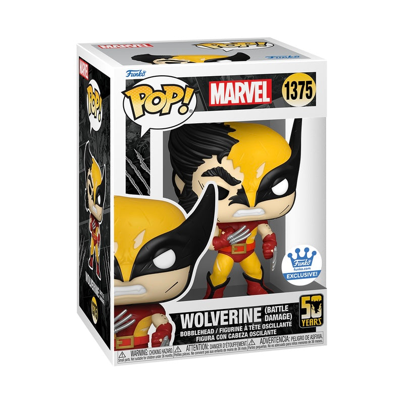 WOLVERINE (BATTLE DAMAGE) - FUNKO SHOP EXCLUSIVE