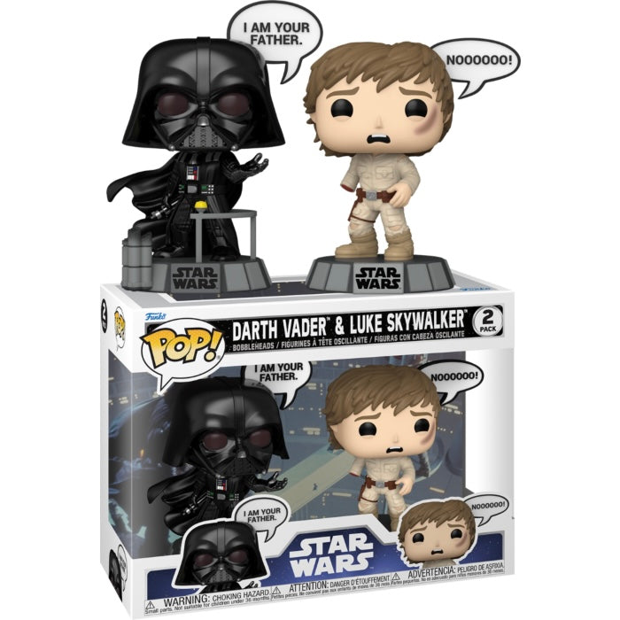 Star Wars - Darth Vader & Luke Skywalker (I Am Your Father) Pop! Vinyl Figure 2-Pack (pre-order)