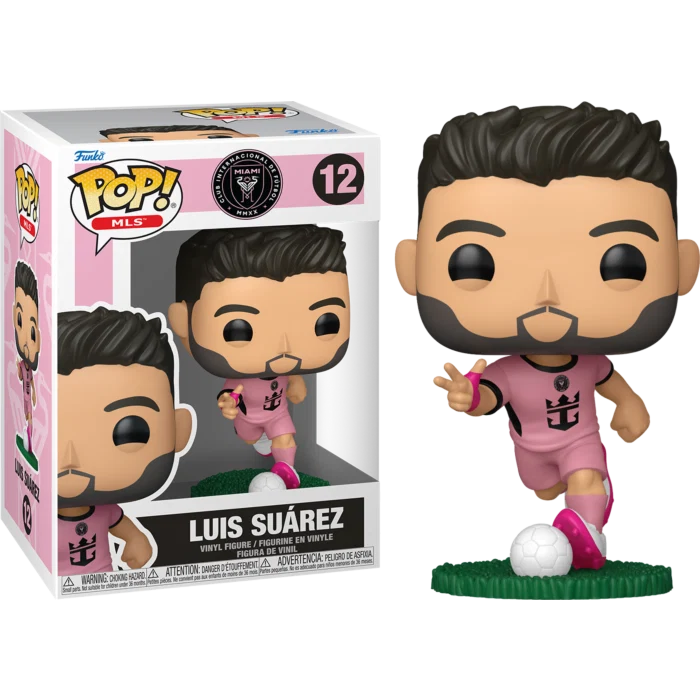 Pop! Football: Inter Miami - Luis Suarez (Pink Uniform)