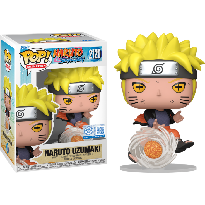 Naruto Shippuden - Naruto Uzumaki (Lava Release Rasenshuriken) Pop! Vinyl Figure