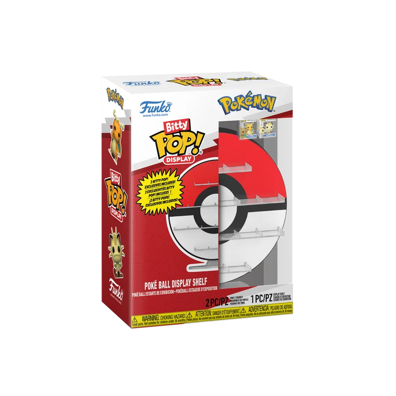 Bitty Pop! Display: Games Pokemon - Poke Ball (pre-order)
