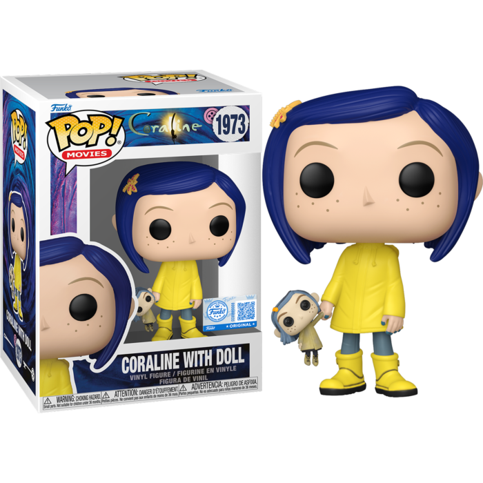 Coraline - Coraline with Doll Pop! Vinyl Figure (pre-order)