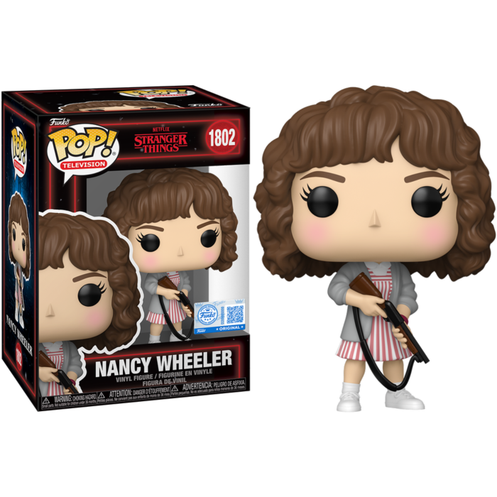 Stranger Things - Nancy Wheeler with Shotgun Pop! Vinyl Figure (pre-order)
