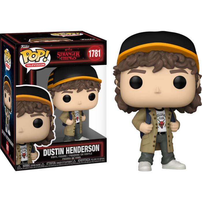Stranger Things - Dustin Henderson (Season 5) Pop! Vinyl Figure (pre-order)