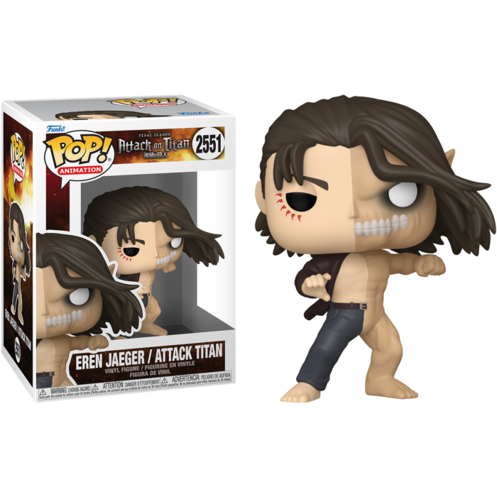 Attack on Titan - Eren Jaeger / Attack Titan (Split) Pop! Vinyl Figure (pre-order)
