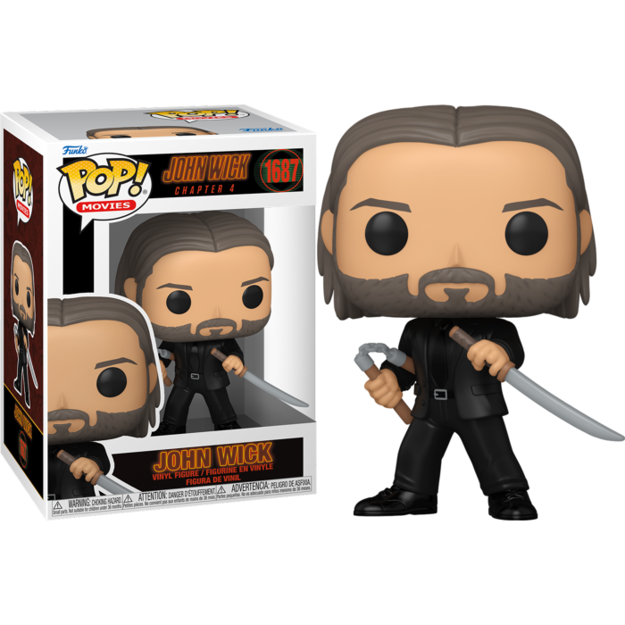 John Wick: Chapter 4 - John Wick with Sword & Nunchucks Pop! Vinyl Figure