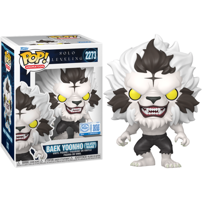 Solo Leveling - Baek Yoonho (Silver Mane) Pop! Vinyl Figure (pre-order)