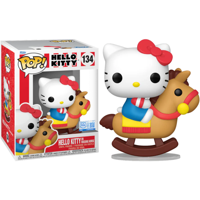 Pop Premium! Animation: Sanrio - Hello Kitty on Rocking Horse (pre-order)