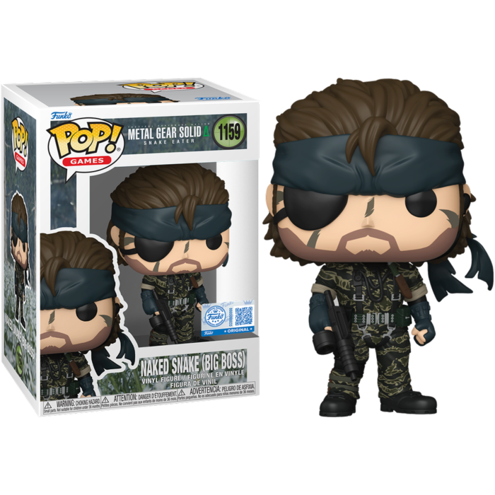 Metal Gear Solid: Snake Eater - Naked Snake (Big Boss) Pop! Vinyl Figure