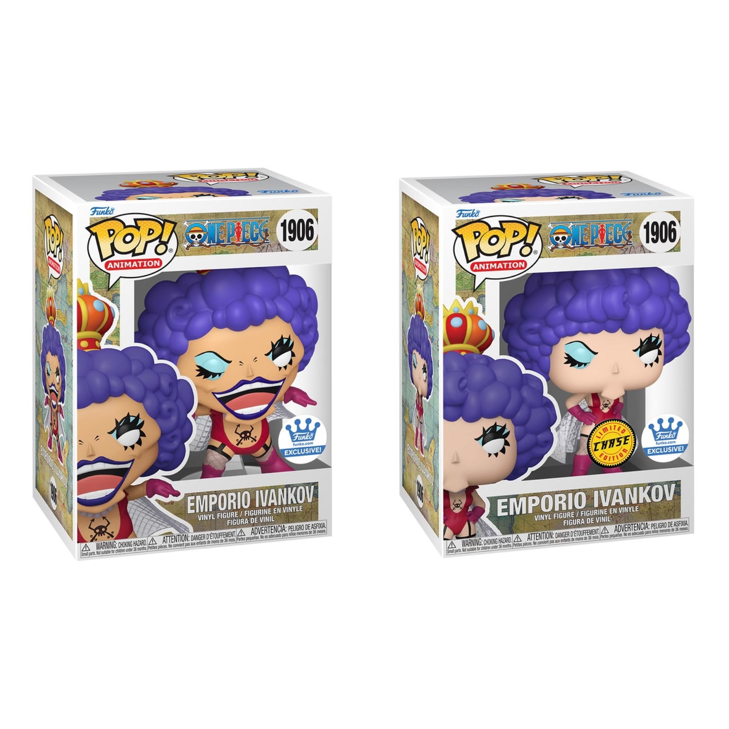 ONE PIECE - POP! EMPORIO IVANKOV CHASE BUNDLE (PRE-ORDER)