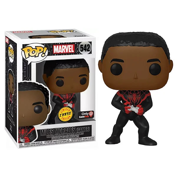 Marvel Miles Morales Gamer #542 Gamestop Exclusive Chase