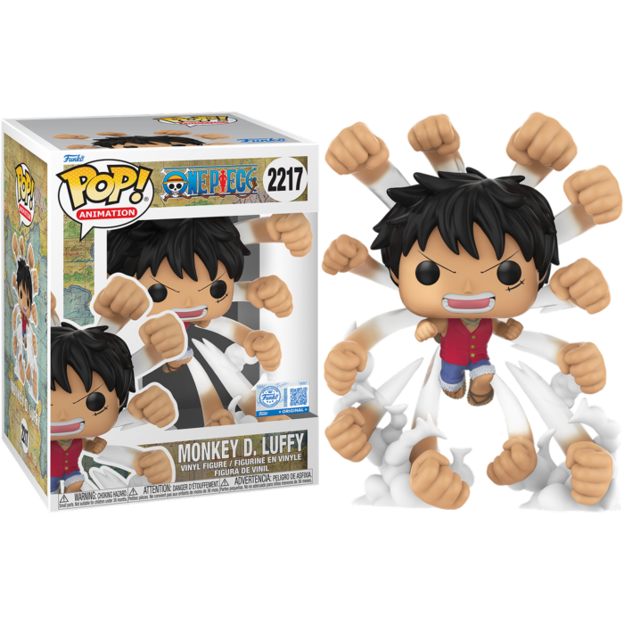 One Piece - Monkey D. Luffy (Gum Gum Gatling) Pop! Premium Vinyl Figure (pre-order)