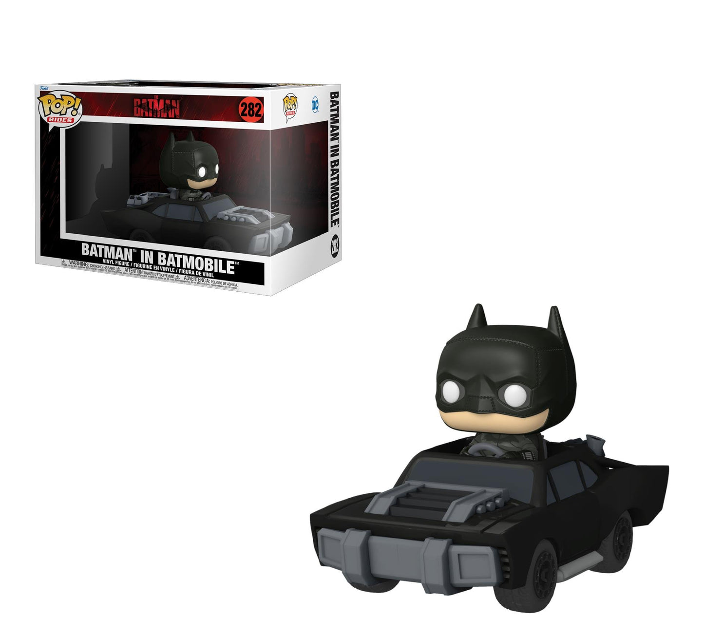 The Batman (2022) - Batman with Batmobile Pop! Rides Vinyl Figure (pre-order)