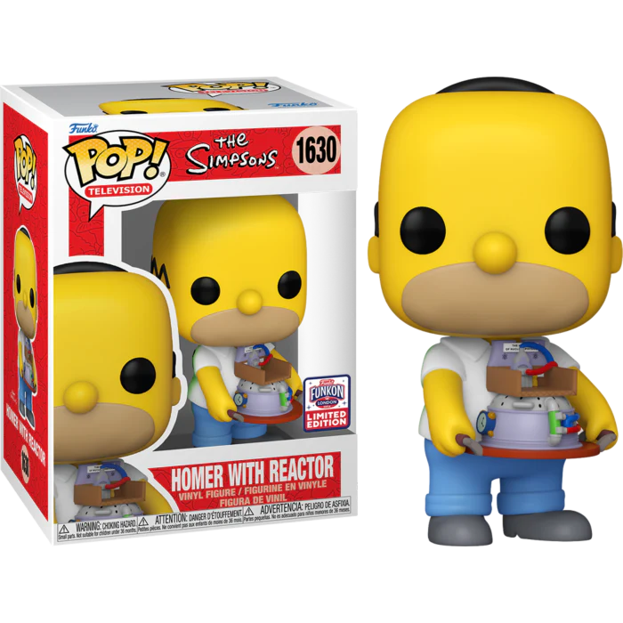 Pop! Tv: The Simpsons - Homer w/ Reactor (LCC'24)
