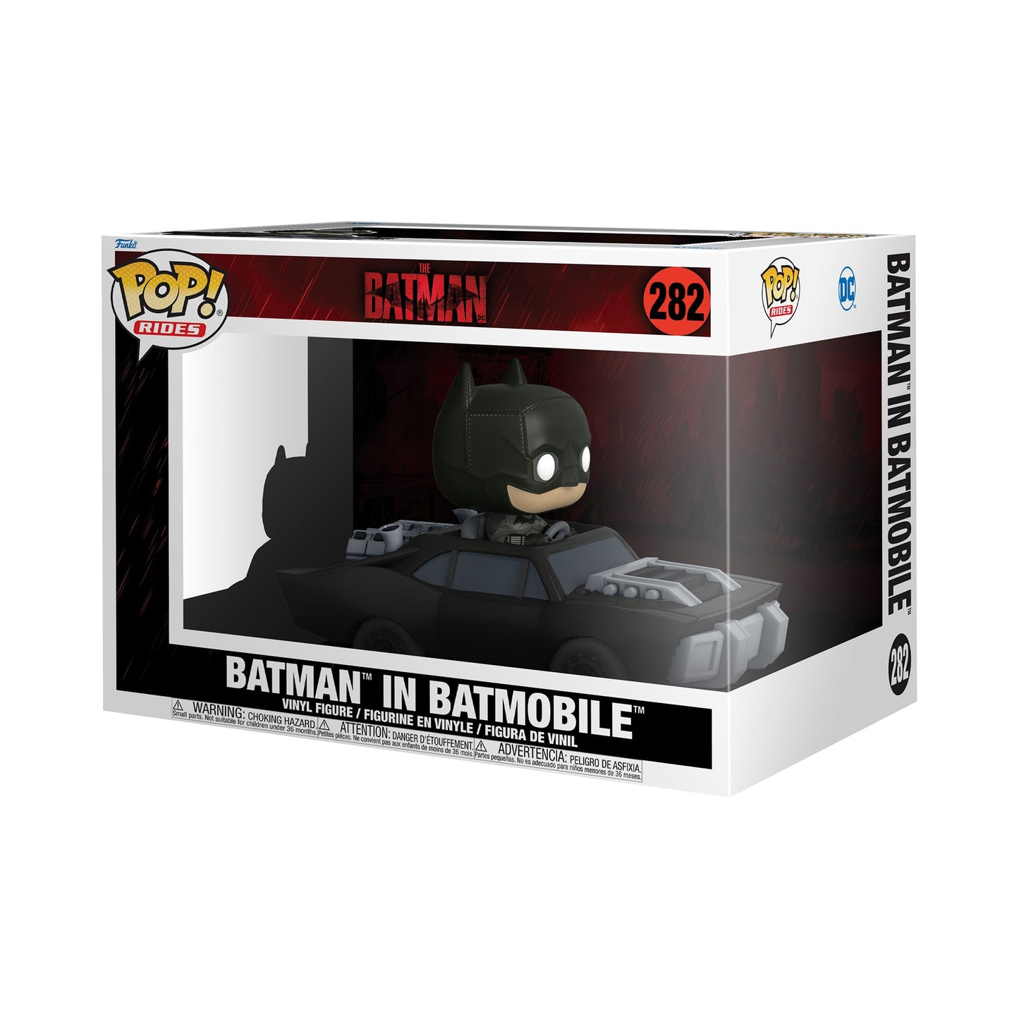 The Batman (2022) - Batman with Batmobile Pop! Rides Vinyl Figure