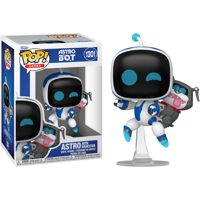 Astro Bot - Astro with Barkster Pop! Vinyl Figure (pre-order)