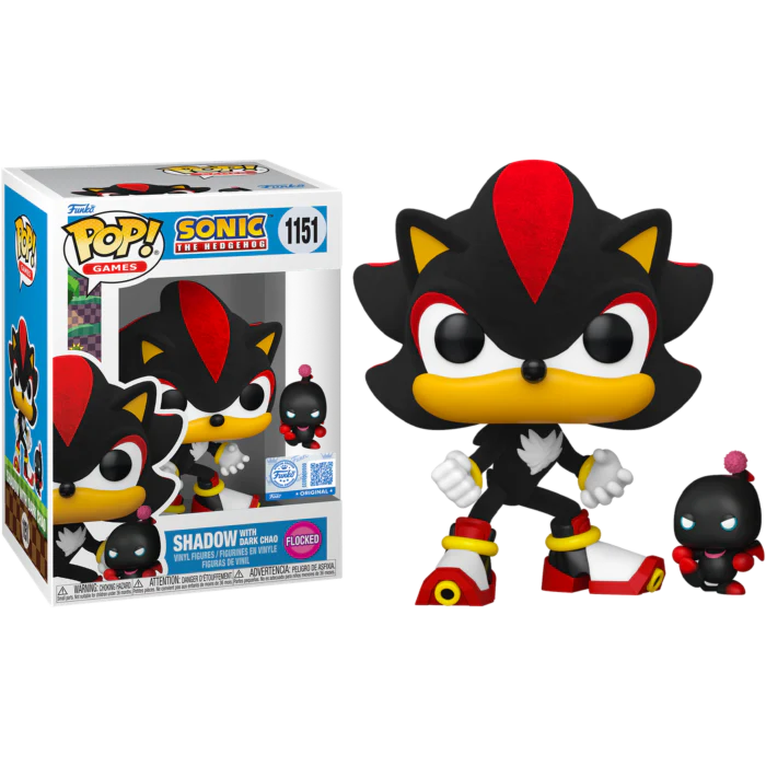 Pop! & Buddy! Games: Sonic - Shadow W/Dchao (FL) (Exc) (pre-order)