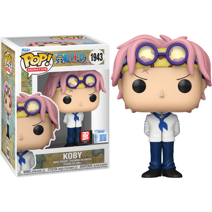 One Piece - Koby Pop! Vinyl Figure (2025 Animation Expo Convention Exclusive)