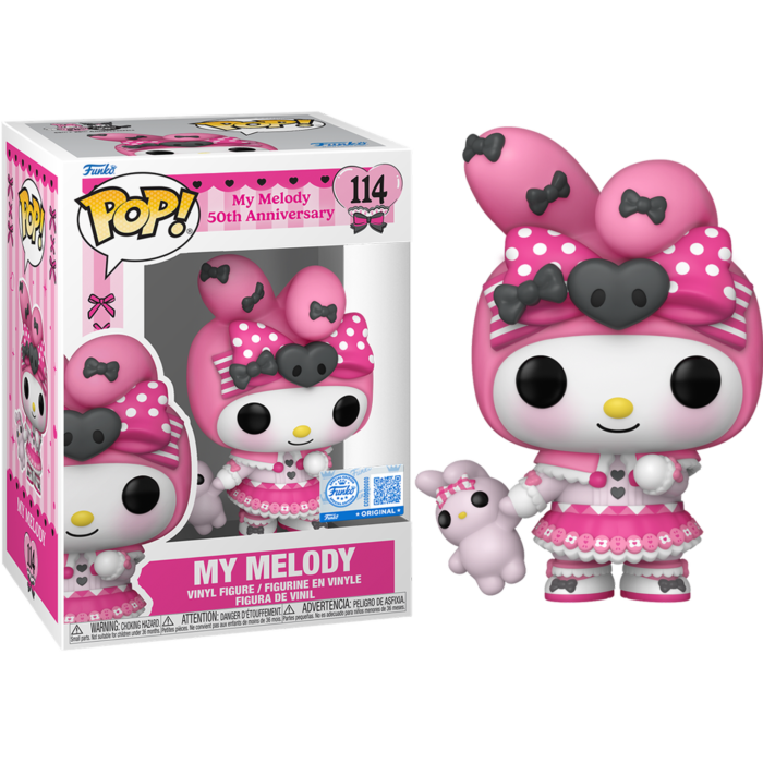 Hello Kitty & Friends - My Melody with Toy 50th Anniversary Pop! Vinyl Figure
