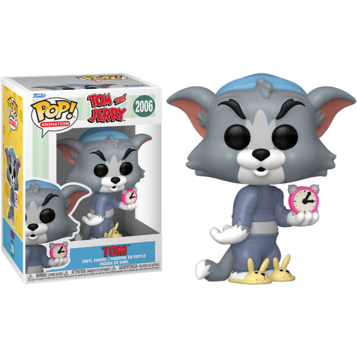 Tom & Jerry - Tom with Clock Pop! Vinyl Figure