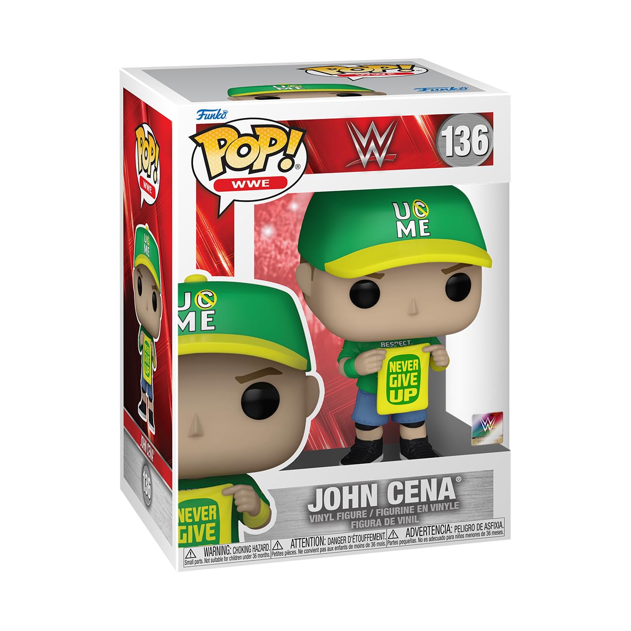Pop! WWE: John Cena (Never Give Up)
