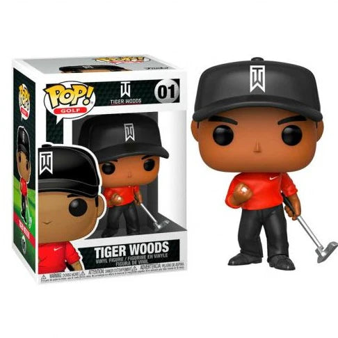 Pop! Golf: Tiger Woods (Red Shirt)