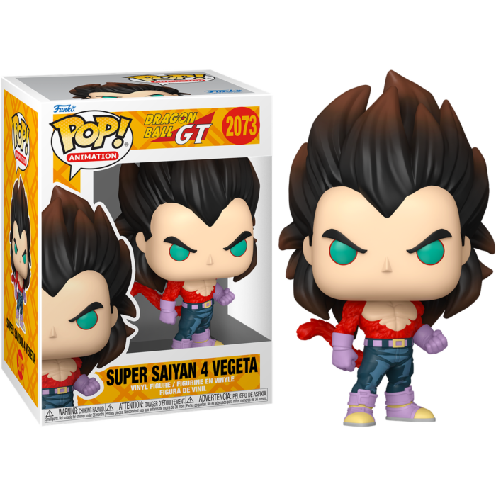 Dragon Ball: GT - Super Saiyan 4 Vegeta Pop! Vinyl Figure (pre-order)