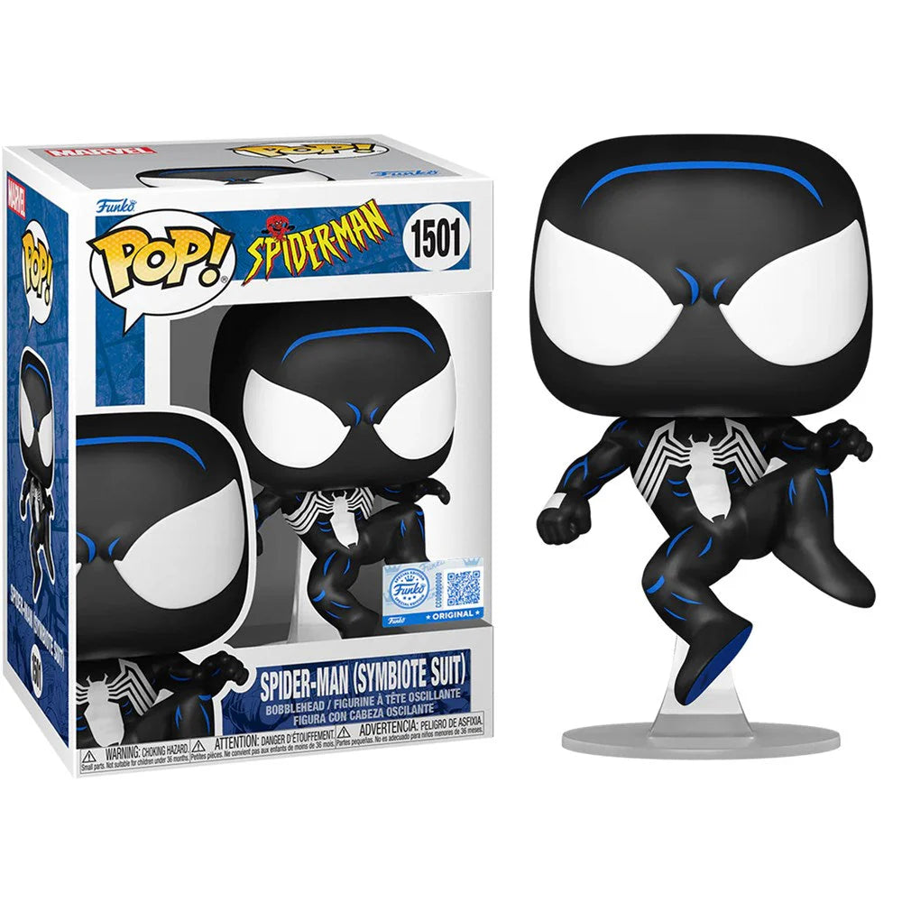 Pop! Marvel: Spider-Man Tv - Black Suit Spider Man (Exc)