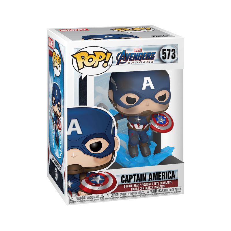 Pop! Captain America with Broken Shield