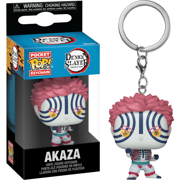 Demon Slayer - Akaza Pocket Pop! Keychain (pre-order)