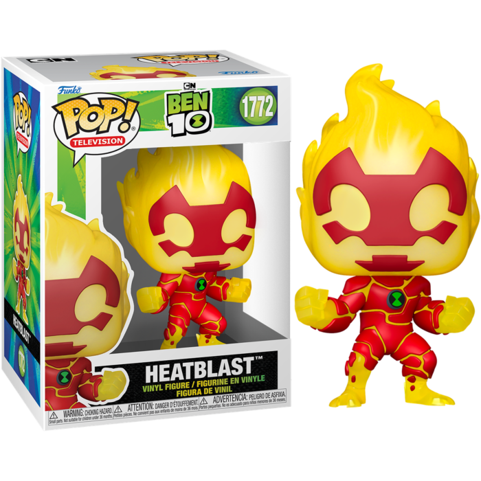 Ben 10 - Heatblast Pop! Vinyl Figure (pre-order)