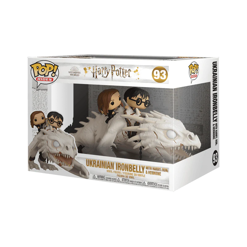 Pop Rides! Tv: Harry Potter - Dragon w/ Harry, Ron, & Hermione (PRE-ORDER)