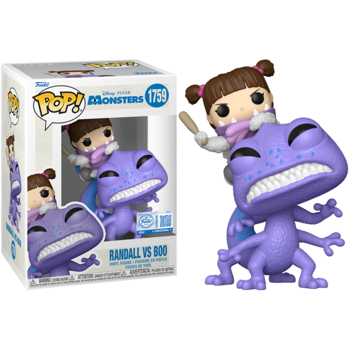 Monsters, Inc. - Randall vs Boo Pop! Vinyl Figure (PRE-ORDER)