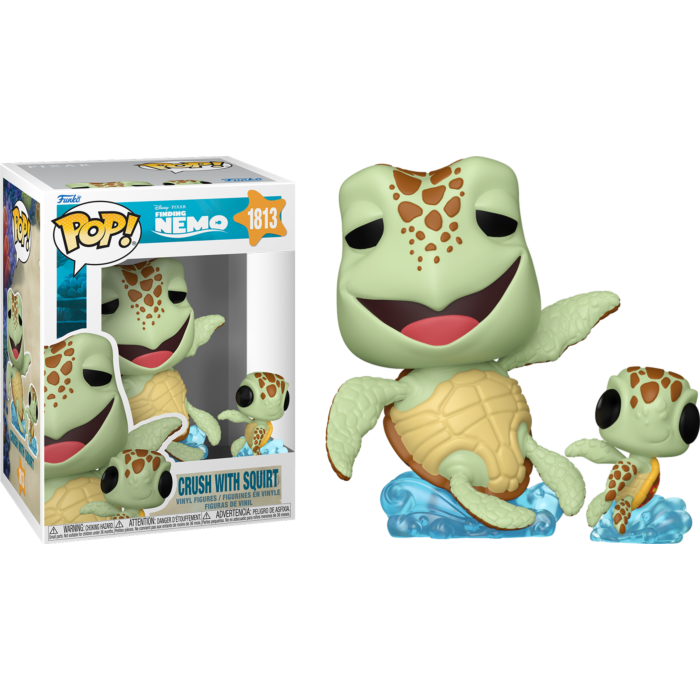 Finding Nemo - Crush with Squirt Pop! Vinyl Figure (PRE-ORDER)
