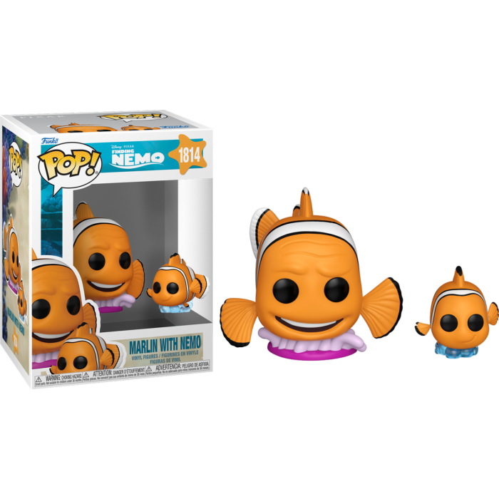 Finding Nemo - Marlin with Nemo Pop! Vinyl Figure (PRE-ORDER)