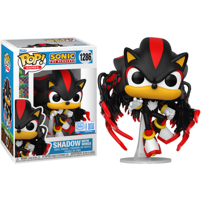 Sonic the Hedgehog - Shadow with Wings Pop! Vinyl Figure (PRE-ORDER)