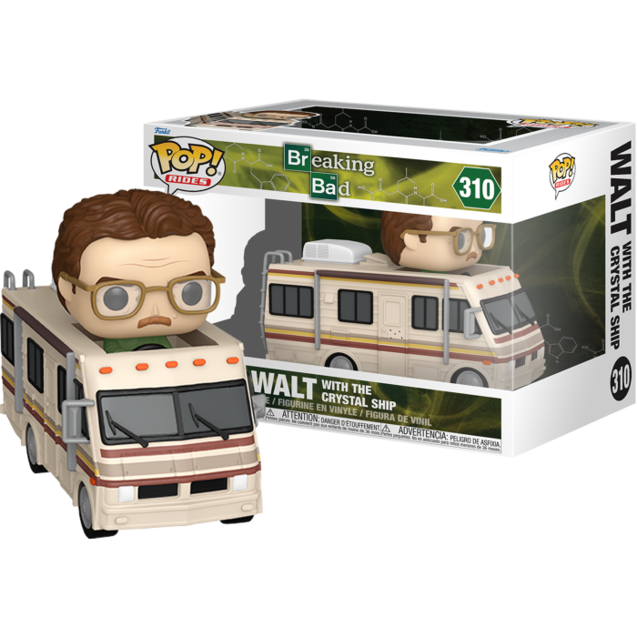 Breaking Bad - Walt with the Crystal Ship Pop! Rides Vinyl Figure (PRE-ORDER)