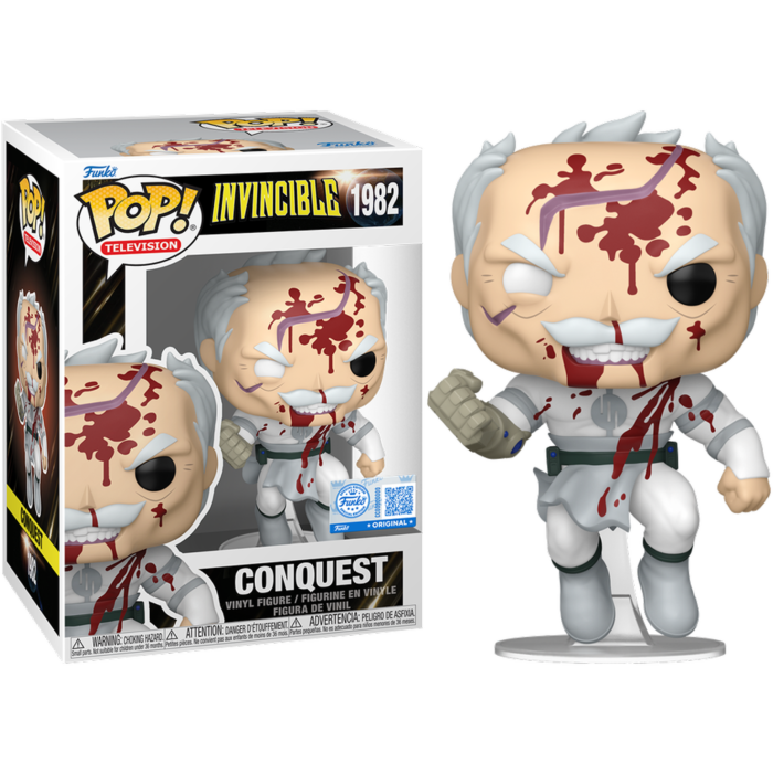 Invincible - Conquest (Battle Damaged) Pop! Vinyl Figure (PRE-ORDER)