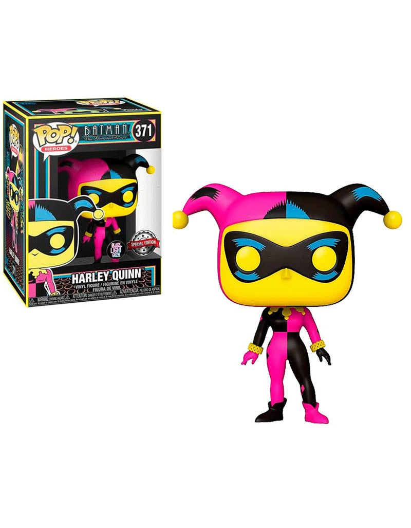 Harley Quinn Batman Black Light Glow Special Edition