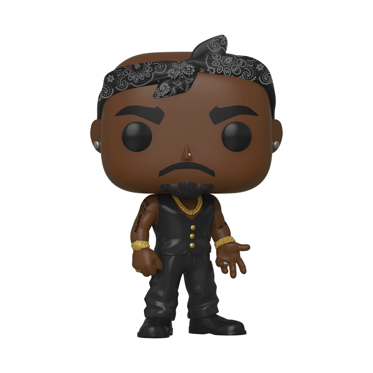 Pop! Rocks: Tupac - Vest w/ Bandana