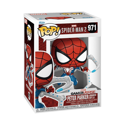 SPIDER MAN Pop! Peter Parker Advanced Suit 2.0
