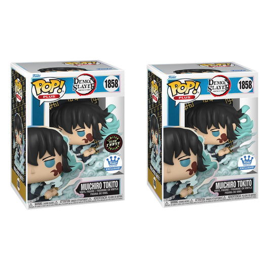 DEMON SLAYER - POP! PLUS MUICHIRO TOKITO (MIST BREATHING) CHASE BUNDLE (pre-order)