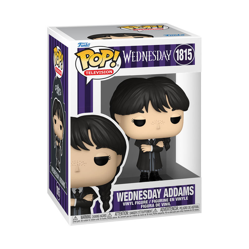Pop! Wednesday Addams (Black Coat) (PRE-ORDER)