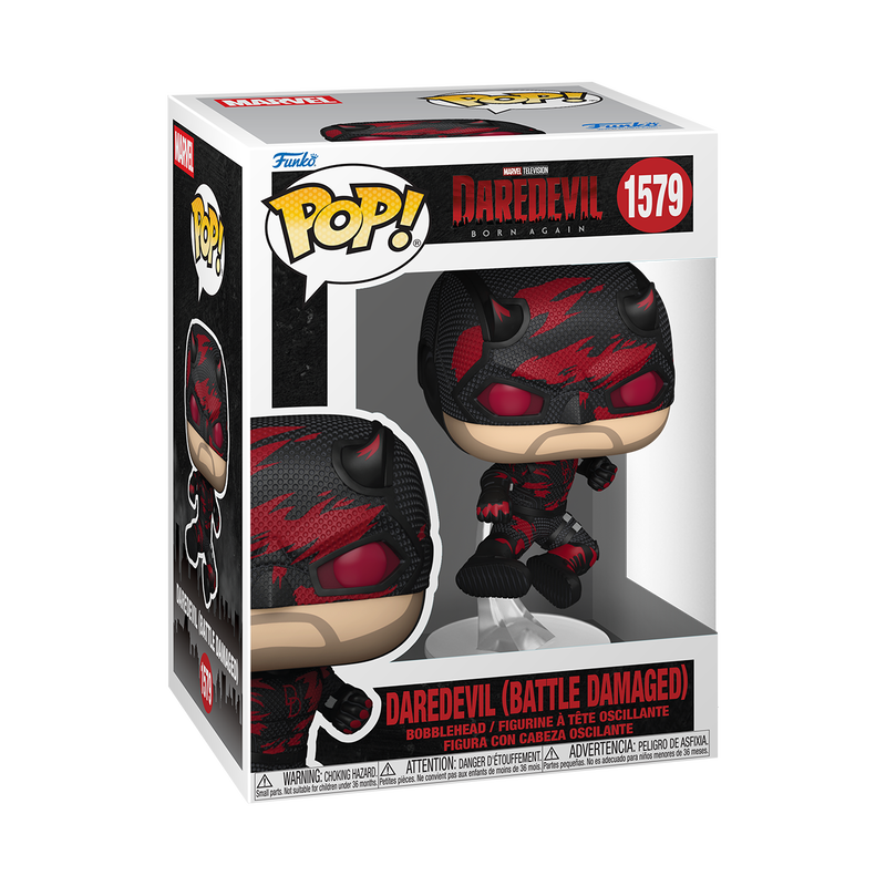 Pop! Daredevil (Battle Damaged) (Born Again) (PRE-ORDER)